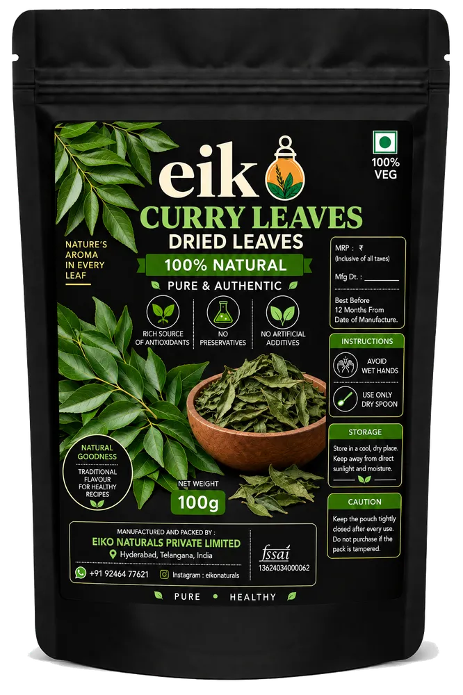 Dried Curry Leaves (Kadi Patta)